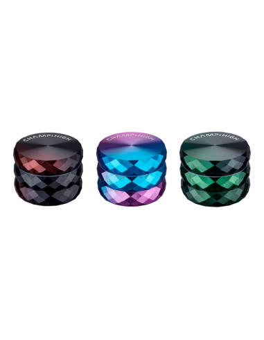 EXP.6 GRINDERS METAL CHAMP 4 PARTES COLOR DUO 53MM..