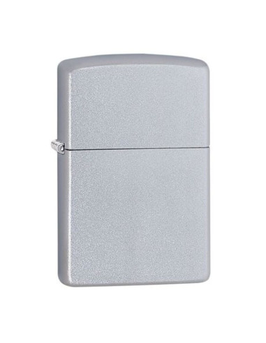 ENCENDEDOR ZIPPO CHROME SATIN FINISH