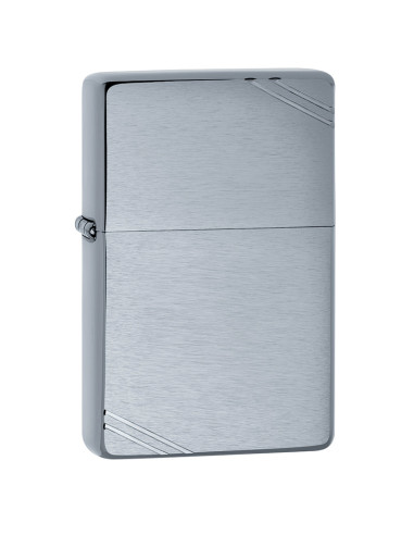 ENCENDEDOR ZIPPO VINTAGE CHROME BRUSHED