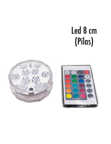 LED COLD 8 CM CM07 A PILAS