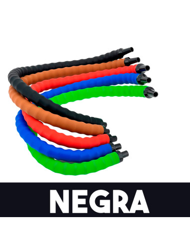 MANGUERA SILICONA GAMER NEGRA