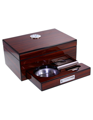 SET HUMIDOR ANGELO 21X14X9.5