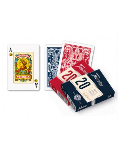 BARAJAS POKER ESPAÑOL FOURNIER Nº20 55 CARTAS 1X12