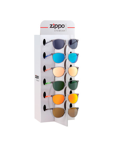 EXPOSITOR 9 GAFAS DE SOL ZIPPO