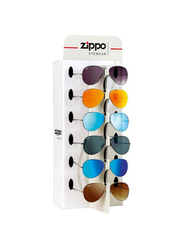 EXPOSITOR 9 GAFAS DE SOL ZIPPO