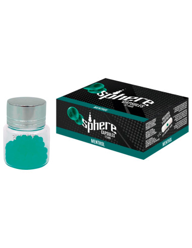 CAPSULAS SPHERE MENTHOL 100 CAPSULAS 1X1