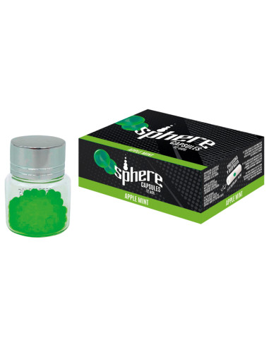 CAPSULAS SPHERE MANZANA-MENTA 100 CAPSULAS 1X1