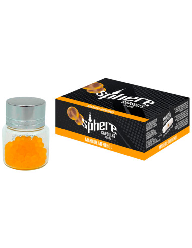 CAPSULAS SPHERE MANGO-MENTA 100 CAPSULAS 1X1