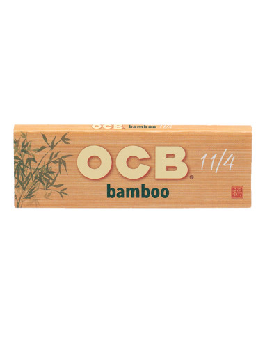 PAPEL OCB 1 1/4  BAMBU 1X25