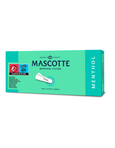 TUBOS MASCOTTE MENTHOL 100 1X10