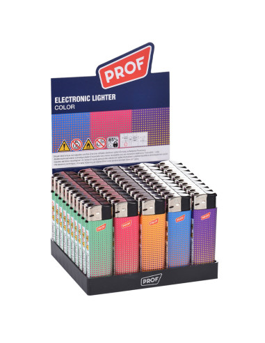 B-50 ENCENDEDORES ELECTRÓNICOS PROF COLOR EFECT 1X50