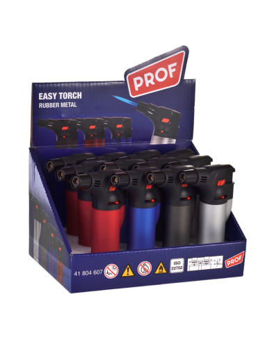 EXP.12 ENCENDEDORES TURBO PROF RUBBER METAL