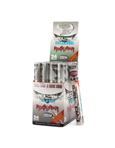 PAPEL DE FUMAR SABORES CYCLONES ROCK STAR 1X24 (COLA)