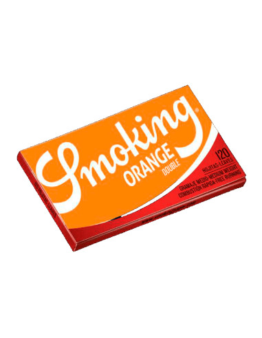 PAPEL SMOKING DOBLE VENTANA Nº4 ORANGE 1X25