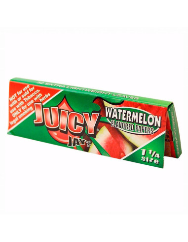 PAPEL DE FUMAR JUICY JAY'S 1 1/4 WATERMELON (SANDÍA) 1X24