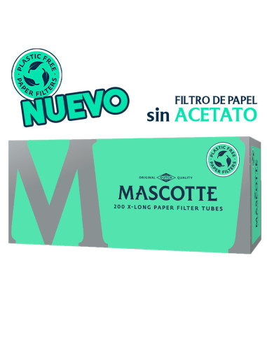 TUBOS MASCOTTE XLONG 200 FILTRO PAPEL 1X5