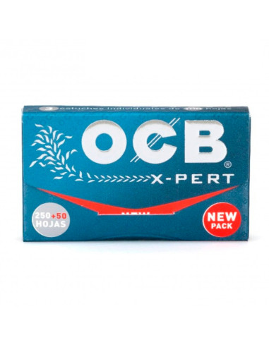 PAPEL OCB BLOC 300 XPERT BLUE 70 MM 1x40