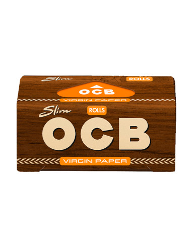 PAPEL OCB ROLLS VIRGIN SLIM 1X24