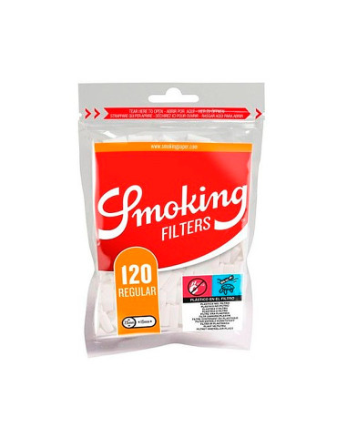 FILTROS SMOKING CLASSIC 7,5mm 120UDS 1x25