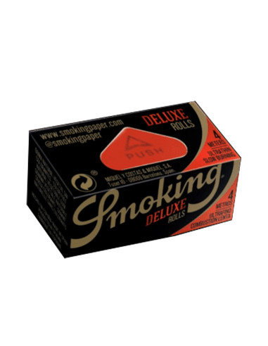 PAPEL SMOKING ROLLS 44MM BLACK DELUXE 1X24