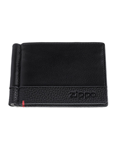 BILLETERO MONEDERO ZIPPO CON PINZA