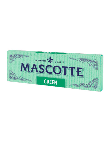 PAPEL MASCOTTE GREEN 70 MM CUT CORNERS 1X50