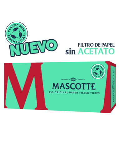 TUBOS MASCOTTE CLASSIC 250 FILTRO PAPEL 1X4