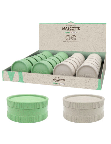 GRINDER MASCOTTE HEMP MIX (CAÑAMO) 2 PARTES 55MM 1X24