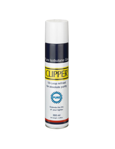 CAJA GAS CLIPPER PURE 300 ML 1X24