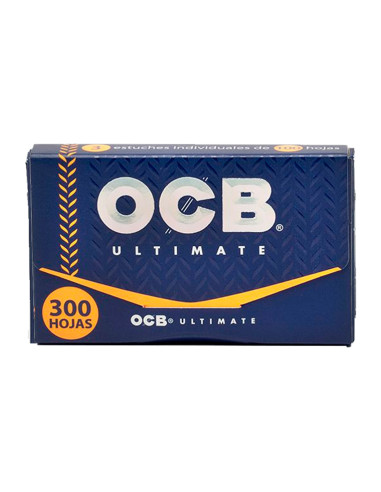 PAPEL OCB BLOC 300 ULTIMATE 78MM 1 1/4 1X40