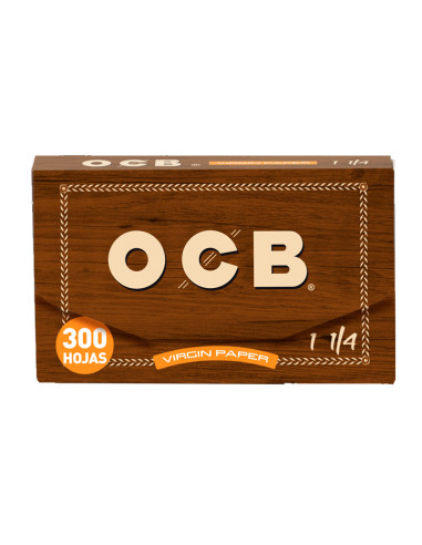 PAPEL OCB BLOC 300 VIRGIN 1 1/4 1x40