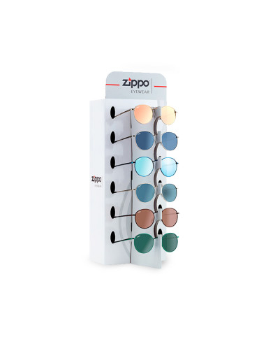 EXPOSITOR 9 GAFAS DE SOL ZIPPO