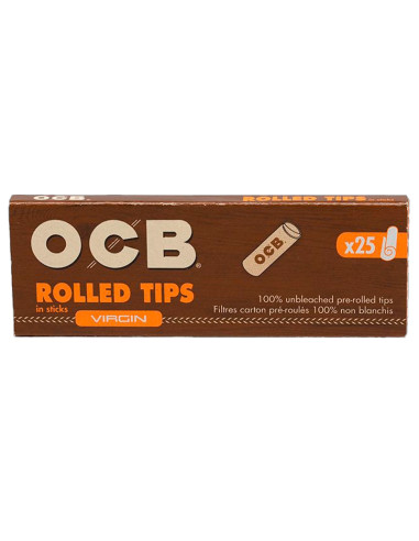 FILTROS CARTON VIRGIN OCB 1X25