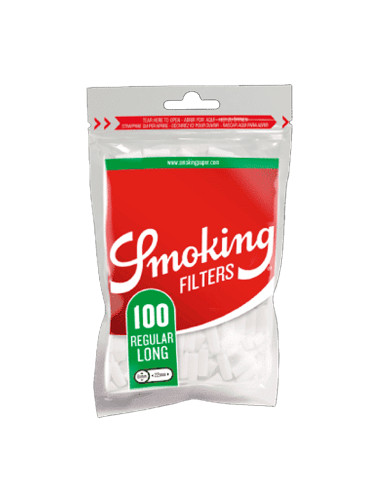 FILTROS SMOKING 8 MM LONG REGULAR 1x25