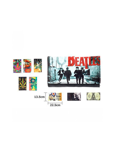 EXP.10 TABAQUERAS HIPPIE BEATLES 22,5 X 13,5CM