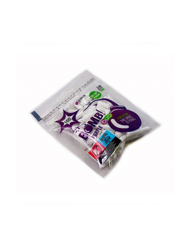 FILTROS SLIM FRESH BOMB 6MM CAPSULA PURPLE 10X100