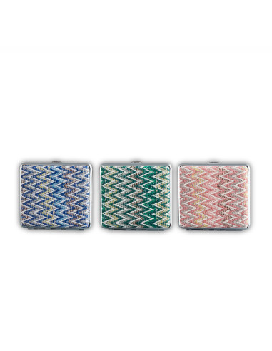 EXP.12 PITILLERAS METAL CHAMP COLORFUL WAVES (9.4 X 9.4CM)