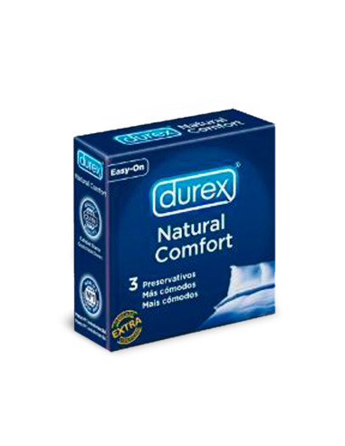 PRESERVATIVOS DUREX NATURAL COMFORT 1X3 (48 PACKS)