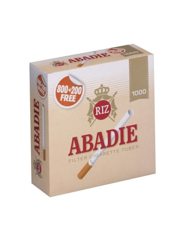 TUBOS ABADIE 1000 CAJÓN 10 ESTUCHES