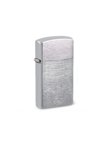 ENCENDEDOR ZIPPO SLIM BRUSHED CHROME