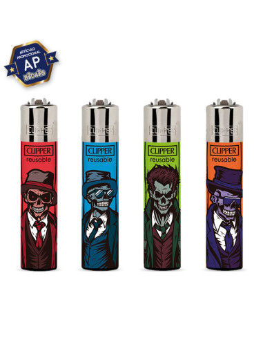 ENCENDEDOR CLIPPER ZOMBIE GANSTERS 1X48