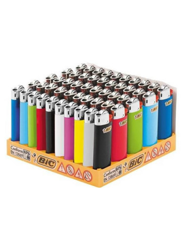 ENCENDEDOR BIC MINI LISO COLOR SURTIDO 1X50