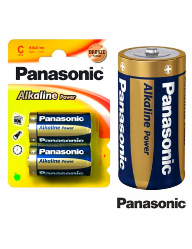 PILAS PANASONIC ALK POWER BONZE LR014-C (PACK 2P) 1X12