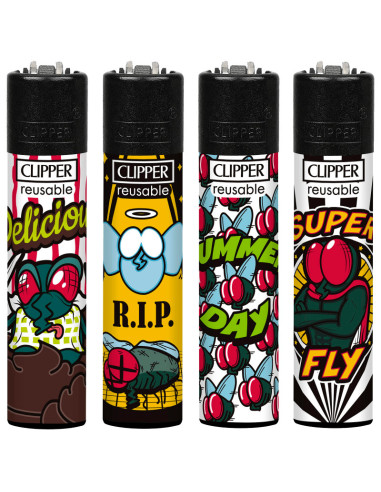 ENCENDEDOR CLIPPER INSECT WORLD 1X48