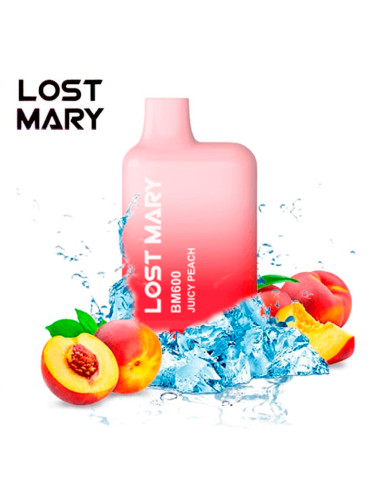 LMY008 LOST MARY 600 JUICY PEACH 20MG VENDING