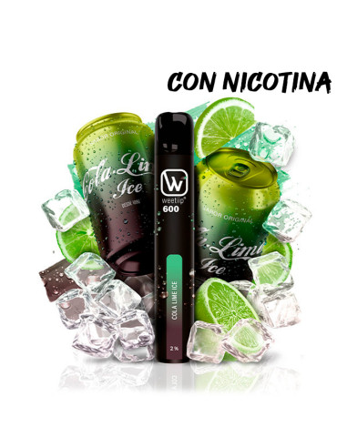 PODS DESECHABLES WEETIIP 2% COLA LIME ICE
